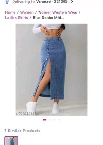 denim skirt