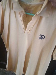 Men's Yellow Polo T-Shirt