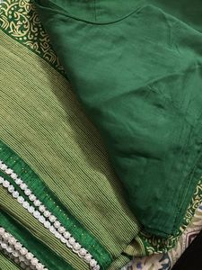 printed saree soft material