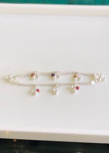 Pure Silver Kids Payal (wt:-26.600g)