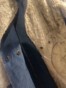 Peacoat Faux Fur Lined Winter coat