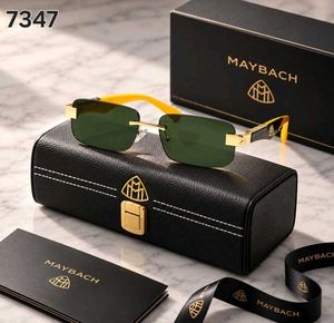 Maybach Rimless Sunglasses