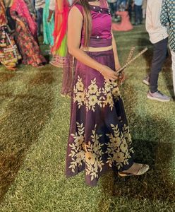 Crop Top With Western Look Lehenga