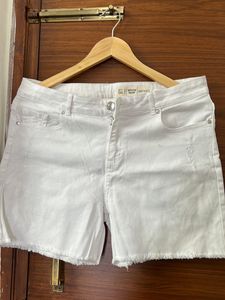 White Shorts & Skirts