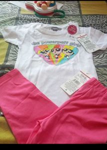 3-4 year Adorable Powerpuff Girls T-Shirt for Kids