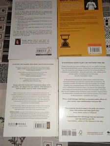 Lot of 4 Bestselling Self-Help Books