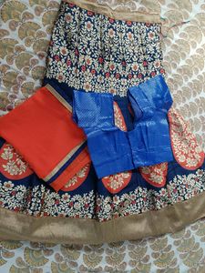 Lahenga, Odhani And Blouse