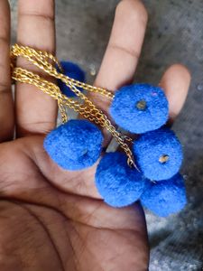 Pom  Long Earrin