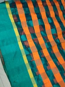 (New) Saree With Unstitched Blouse Piece