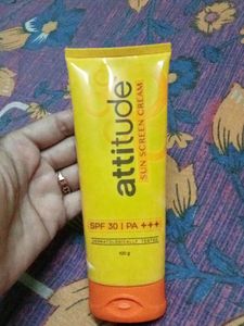 Attitude Sun Screen Cream Spf30