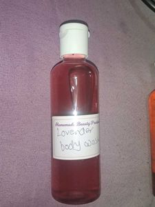 Homemade Lavender Body Wash