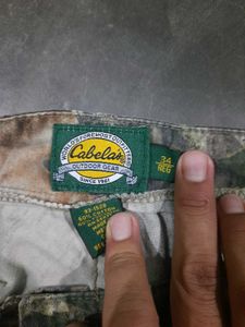 Men's Camo Cargo Pants
