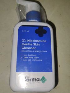 the derma 2% niacinamide gentle skin cleanser