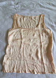 Pure Satin Sleeveless Top