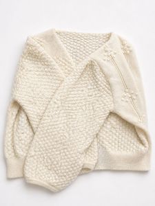 Korean Cream Knit Cardigan | Never Worn | Like New