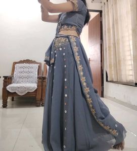 Navratri special Classy Mirror Work Lehanga Choli