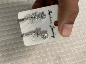 American Diamond Long Chain Earring