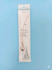 Elegant Evil Eye Pendant Necklace