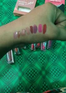 4 In 1 Matte Finish Mini Liquid Lipstick Set Of 8