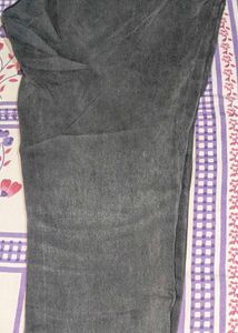 Tokyo Talkies Charcoal Black High-Waist Straight