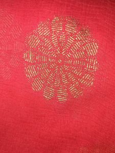 Elegant Pink Embroidered Dress Material