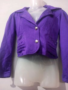 Purple 💙💜 Woolen Jacket