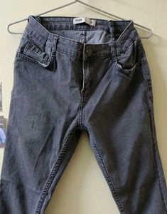 Classic Grey Wash Denim Jeans from 26 to 28 size