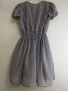 Chic Floral Print Midi Dress