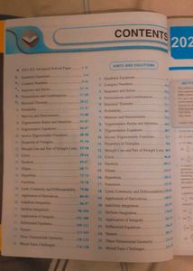 JEE Advanced Mathematics Solved Papers