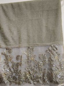 Golden Beautiful hijab dupatta