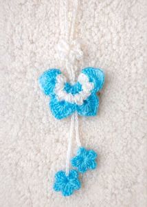 Handmade Crochet Butterfly Hair accessory