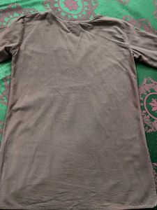 Comfortable V-Neck Tunic Top