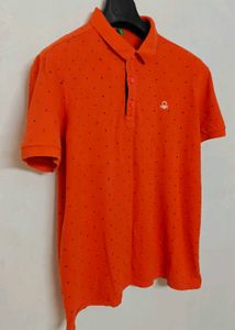 Price drop 🔥 🔥 Men's Orange Polo Shirt