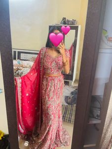 Heavy work lehenga