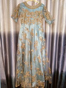 Heavy Embroidery Expensive Gown