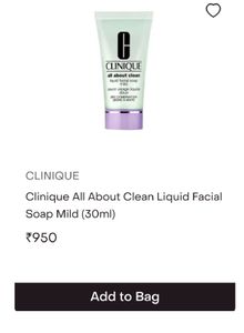 Clinique All About Clean Liquid Facial Soap Mild