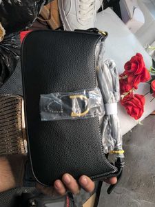 Miraggio Black Maddie Textured Medium Leather