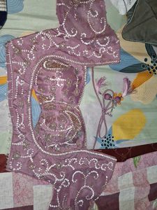Lavendar handwork Lehanga with Blouse💖💜