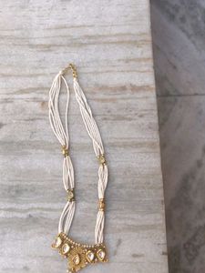 Pearl & Gold Necklace