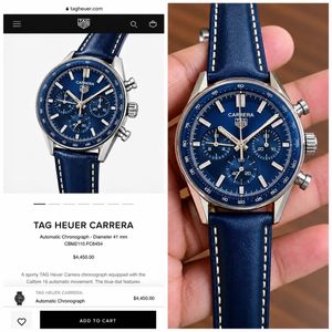 TAG Heuer Carrera  Chronograph Watch