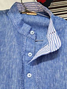 Blue Men's Kurta set
