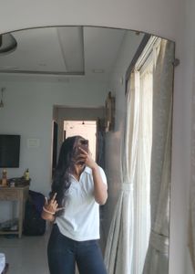 Classic White Collar T-Shirt 🤍