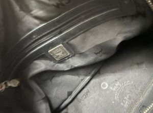 MCM Monogram Boston Bag