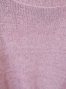 PINK WOOLEN SWEATER Medium Size...