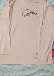 Graphic Print Long Sleeve Top