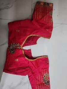 Elegant Embroidered Saree