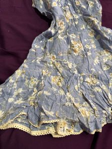 Floral Tiered Mini Dress