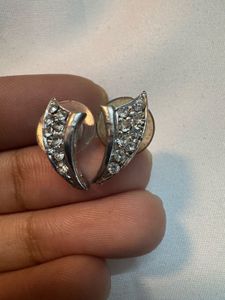 Sparkling angel wings Stud Earrings