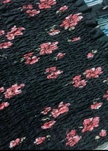 Floral Smocked Midi Dress