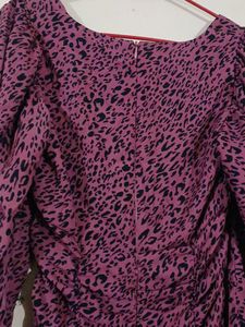 Chic Animal Print Dress
